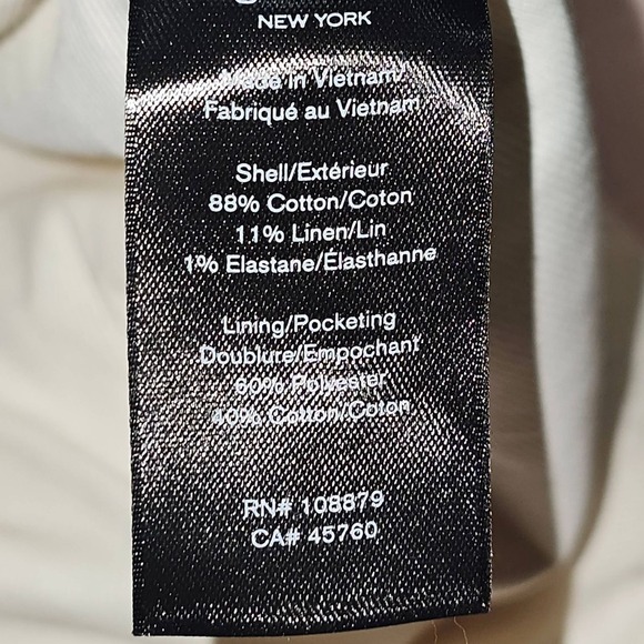 Rag‎ & Bone Womens Pink Carmen Linen Blend Tweed Jacket 12 - Picture 5 of 5